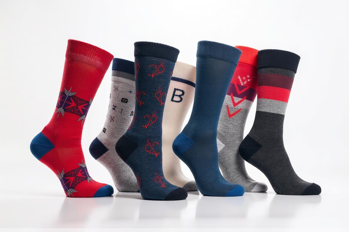 Premium sock collection display